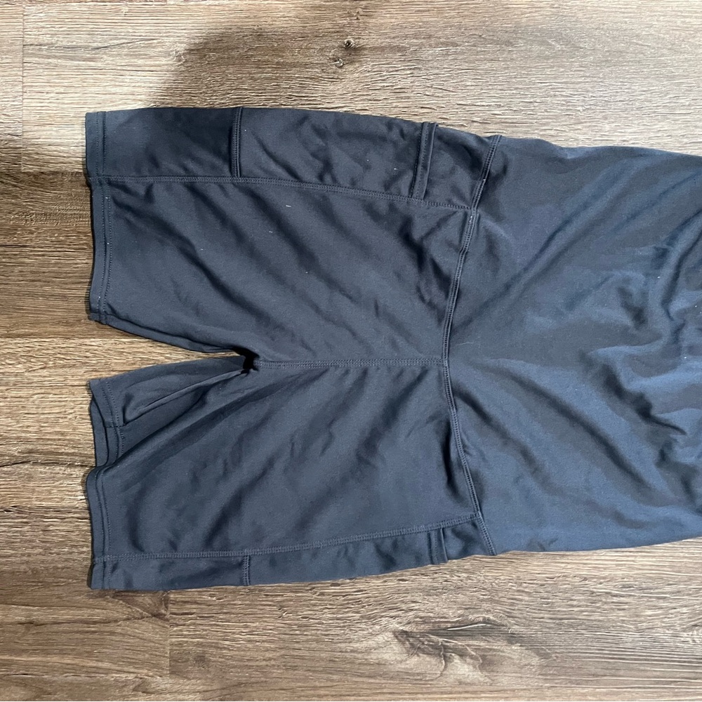 Black Athletic Performance Shorts Lightweight Moisture-Wicking